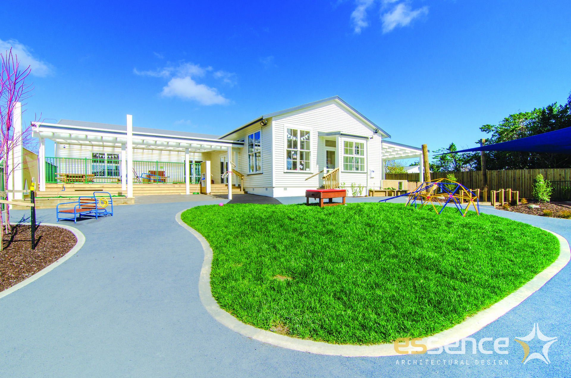 Completed Educare and playground
